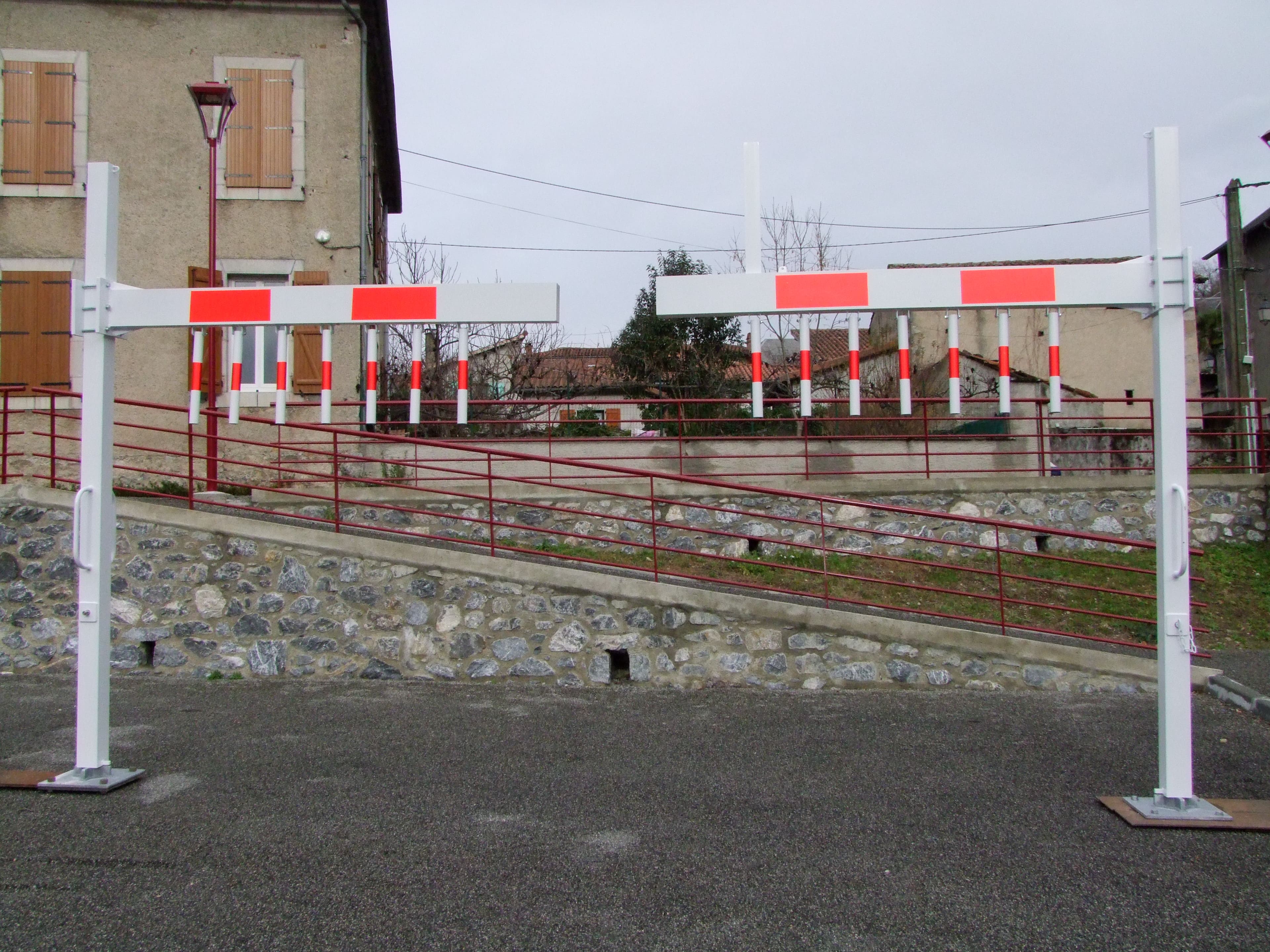 Portique de limitation de hauteur